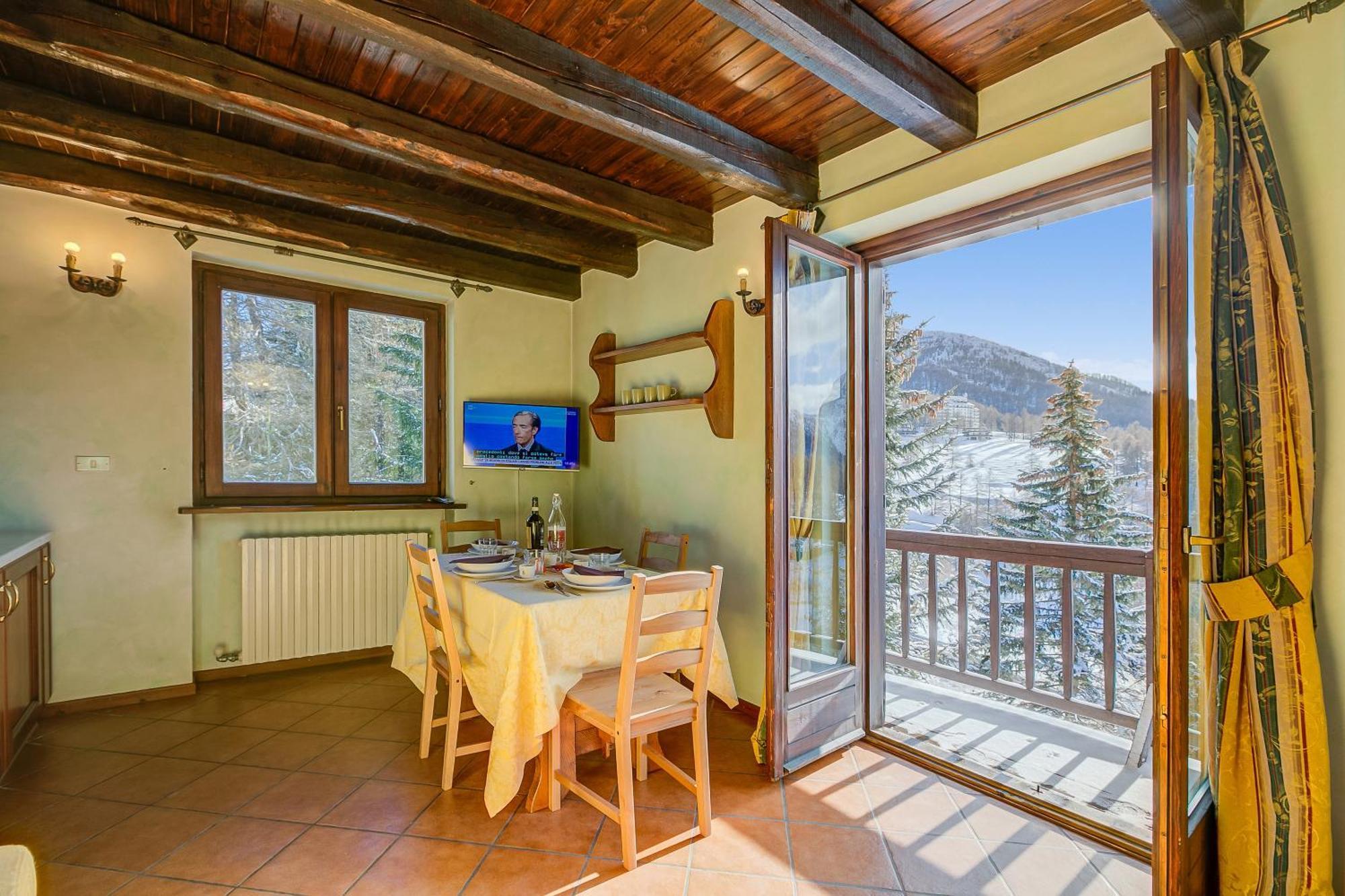 Belvedere Apartments - Happy Rentals Colle Colle Sestriere Екстериор снимка